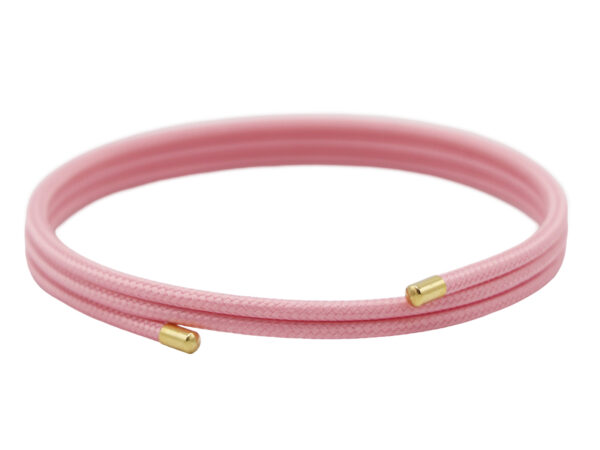 Bracelet magnétique coloré en acier inoxydable doré