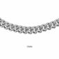 Chaine maille gourmette acier | Taille maille : 13MM